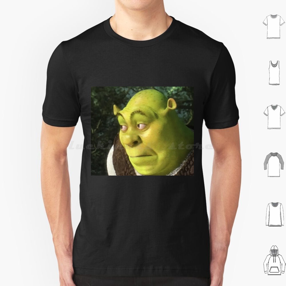 Badminton Meme - Shrek Meme Tişört Büyük Beden %100