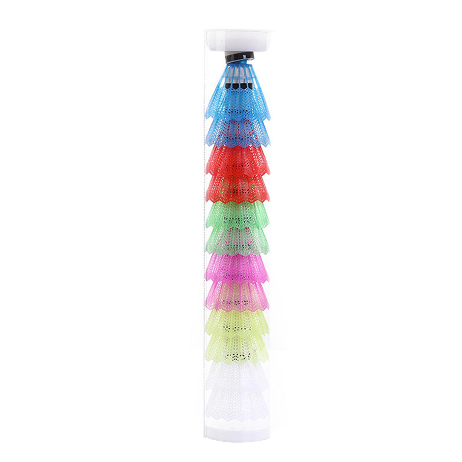 Badminton Fun Game - 12 adet Beyaz Badminton Raketleleri Pratik