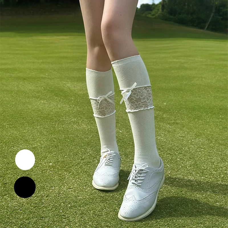 Ankle Support Badminton - Yeni Sevimli Golf Çorapları kadın Dantel