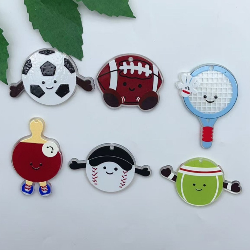 10 adet akrilik ragbi futbol b - Badminton Date incelemesi ve fiyatı