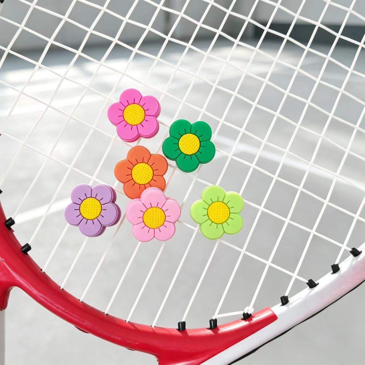 Çiçekli Tenis Titreşim Sönümle - Racket Vibration Dampener incelemesi ve fiyatı